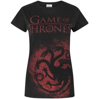 Abbigliamento Donna T-shirts a maniche lunghe Game Of Thrones NS7226 Nero