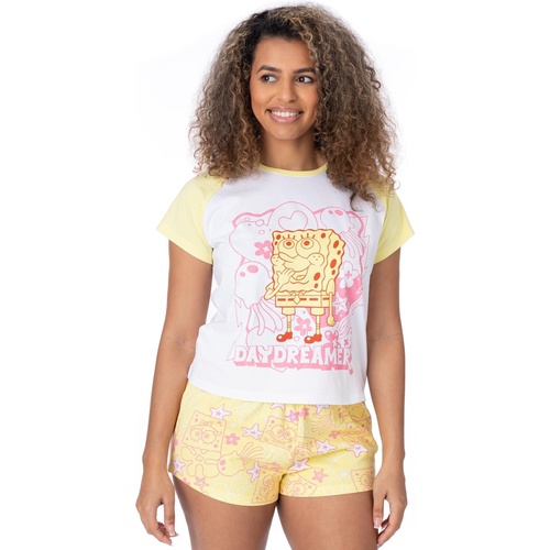 Abbigliamento Donna Pigiami / camicie da notte Spongebob Squarepants NS7228 Multicolore