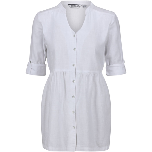 Abbigliamento Donna Camicie Regatta Nemora Bianco