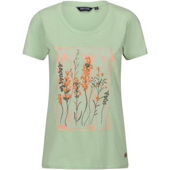 Abbigliamento Donna T-shirts a maniche lunghe Regatta Filandra VII Verde