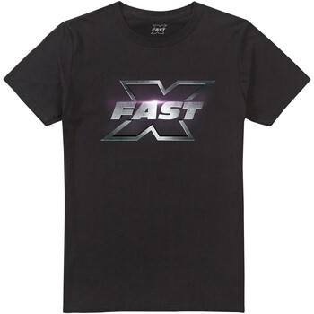 Abbigliamento Uomo T-shirts a maniche lunghe Fast & Furious TV2545 Nero
