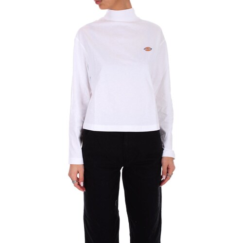 Abbigliamento Donna T-shirts a maniche lunghe Dickies DK0A4Y2J Bianco