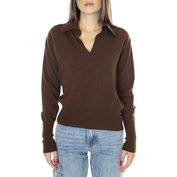 Abbigliamento Donna Maglioni Thinking Brown Trash Sheena Knitted Sweater Marrone