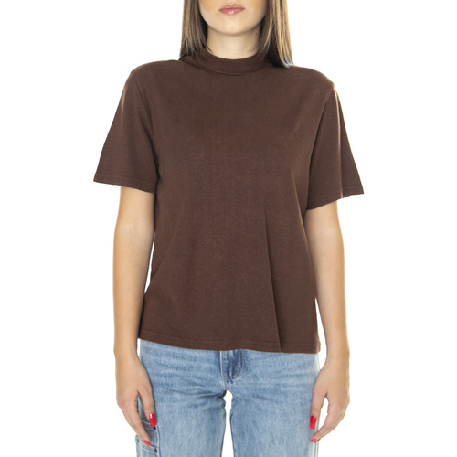 Abbigliamento Donna T-shirt & Polo Thinking Chocolate Hemp Aidin T-Shirt Marrone