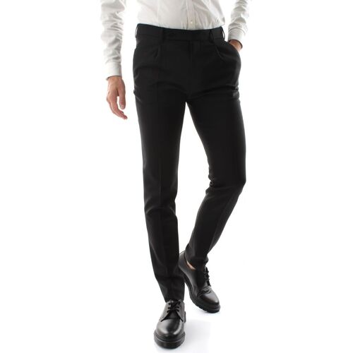 Abbigliamento Uomo Pantaloni Berwich MORELLO1P BN6000X-BLACK Nero