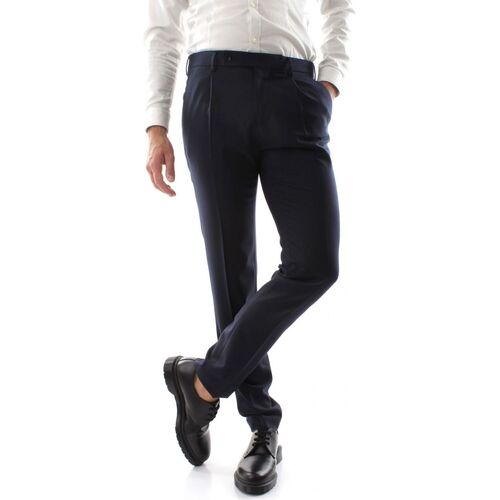 Abbigliamento Uomo Pantaloni Berwich MORELLO1P BN6000X-NAVY Blu
