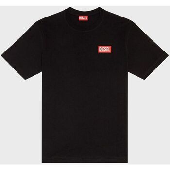Abbigliamento Uomo T-shirt & Polo Diesel A11927 0CATM T-JUST-NLABEL-9XX Nero