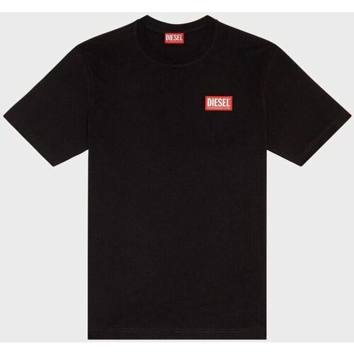 Abbigliamento Uomo T-shirt & Polo Diesel A11927 0CATM T-JUST-NLABEL-9XX Nero
