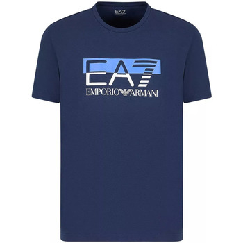 Abbigliamento Uomo T-shirt & Polo Ea7 Emporio Armani T-shirt EA7 6RPT62 PJ03Z Uomo Blu scuro Blu