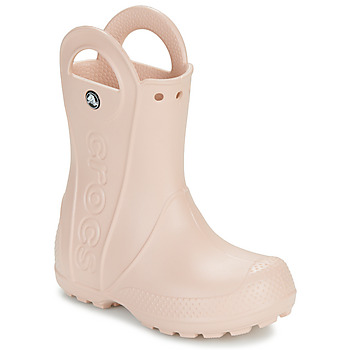 Scarpe Bambina Stivali da pioggia Crocs Handle It Rain Boot Kids Rosa
