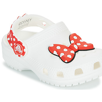 Scarpe Bambina Zoccoli Crocs Disney Minnie Mouse Cls Clg T Bianco / Rosso