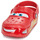 Scarpe Unisex bambino Zoccoli Crocs Cars LMQ Crocband Clg K Rosso