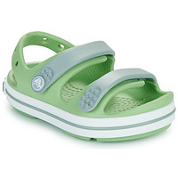 Scarpe Unisex bambino Sandali Crocs Crocband Cruiser Sandal T Verde