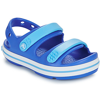 Scarpe Unisex bambino Sandali Crocs Crocband Cruiser Sandal T Blu
