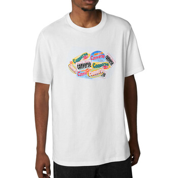 Abbigliamento Uomo T-shirt & Polo Converse 10023786-A04 Bianco