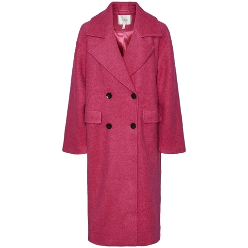 Abbigliamento Donna Cappotti Y.a.s YAS Noos Mila Jacket L/S - Fuchsia Purple Rosa