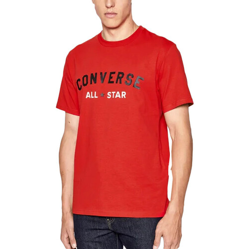 Abbigliamento Uomo T-shirt & Polo Converse 10023260-A05 Rosso