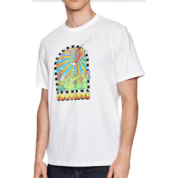 Abbigliamento Uomo T-shirt & Polo Converse 10023461-A01 Bianco