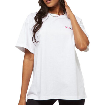 Abbigliamento Donna T-shirt & Polo Converse 10023729-A02 Bianco