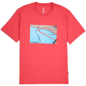 Abbigliamento Uomo T-shirt & Polo Converse 10022940-A03 Rosso