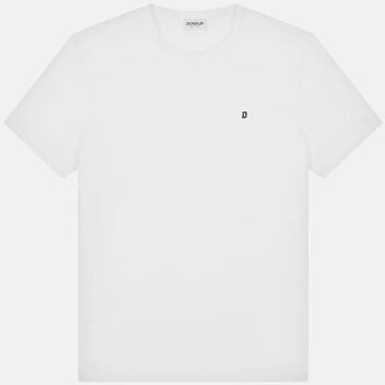 Abbigliamento Uomo T-shirt & Polo Dondup US198 JF0271U-DU00 WHITE Bianco