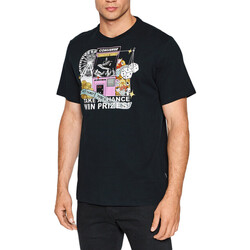 Abbigliamento Uomo T-shirt & Polo Converse 10023457-A01 Nero