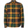 Abbigliamento Uomo Camicie maniche lunghe Gant Camicia a quadri regolare in flanella scozzese Marrone