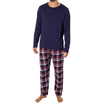 Abbigliamento Uomo Pigiami / camicie da notte Lyle & Scott Set pigiama a maniche lunghe Quentin Multicolore