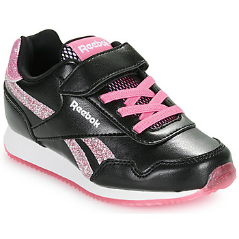 Scarpe Bambina Sneakers basse Reebok Classic REEBOK ROYAL CL JOG 3.0 1V Nero / Rosa / Glitter