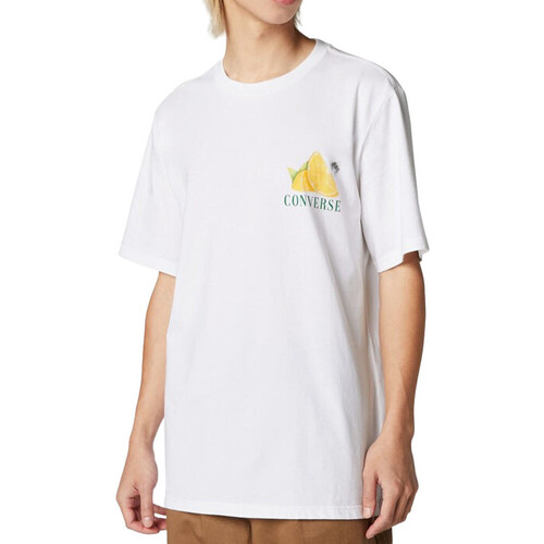 Abbigliamento Uomo T-shirt & Polo Converse 10023993-A03 Bianco