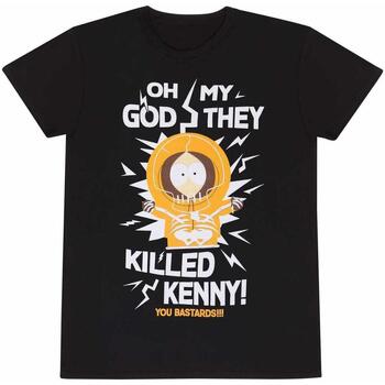 Abbigliamento T-shirts a maniche lunghe South Park They Killed Kenny Nero