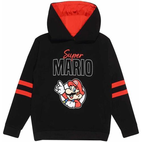 Abbigliamento Unisex bambino Felpe Super Mario HE1637 Nero