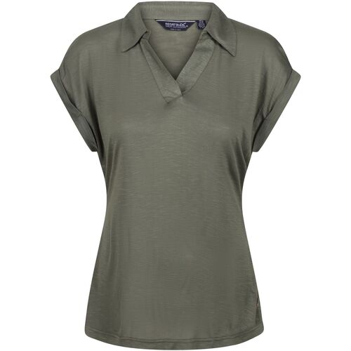 Abbigliamento Donna T-shirts a maniche lunghe Regatta Lupine Verde