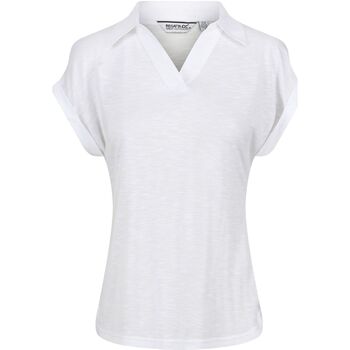 Abbigliamento Donna T-shirts a maniche lunghe Regatta Lupine Bianco