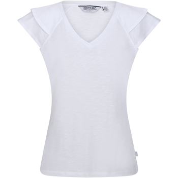 Abbigliamento Donna T-shirts a maniche lunghe Regatta Ferra Bianco