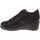 Scarpe Donna Sneakers Valleverde 36435-UNICA - Allacciato fondo Nero