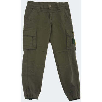 Abbigliamento Bambino Pantaloni Aeronautica Militare  Verde