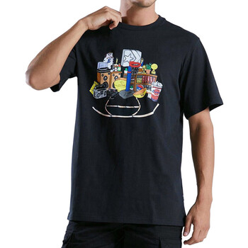 Abbigliamento Uomo T-shirt & Polo Converse 10023259-A01 Nero
