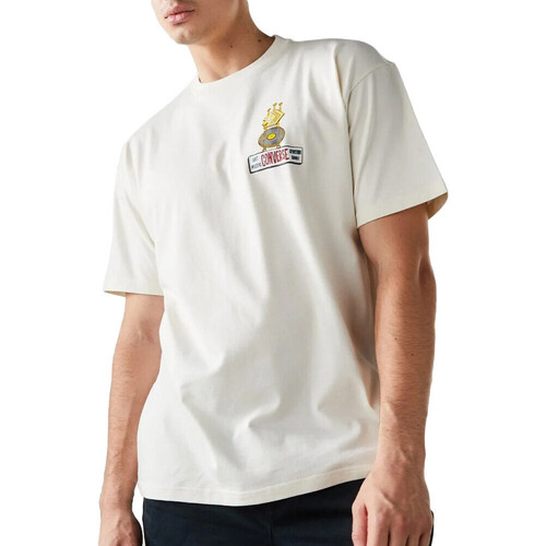 Abbigliamento Uomo T-shirt & Polo Converse 10023258-A01 Bianco