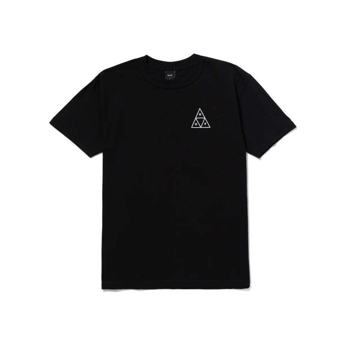 Abbigliamento Uomo T-shirt & Polo Huf Set Triangle Tee Nero