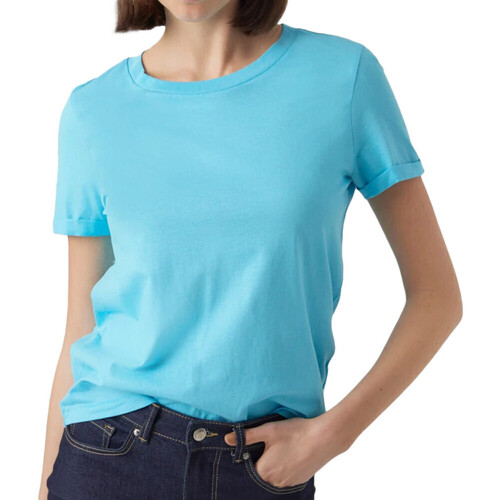 Abbigliamento Donna T-shirt & Polo Vero Moda 10243889 Blu