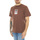 Abbigliamento Uomo T-shirt & Polo Obey urveillance Organic Tee epia Marrone