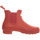Scarpe Donna Stivali Hunter Original Chelsea Boot Military Red Rosso