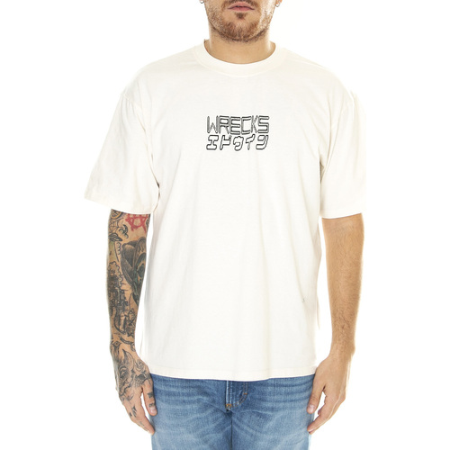 Abbigliamento Uomo T-shirt & Polo Edwin Diskette Ts Whisper White Bianco