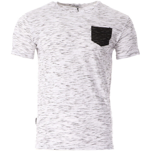 Abbigliamento Uomo T-shirt maniche corte Paname Brothers PB-TOUK Bianco