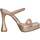 Scarpe Donna Décolleté Exé Shoes 49129122529610 Oro Rosa