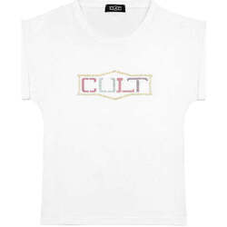 Abbigliamento Donna T-shirt & Polo Cult 49130027319626 Bianco
