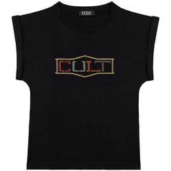 Abbigliamento Donna T-shirt & Polo Cult 49130027516234 Nero