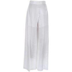 Abbigliamento Donna Pantaloni morbidi / Pantaloni alla zuava EAX  Bianco