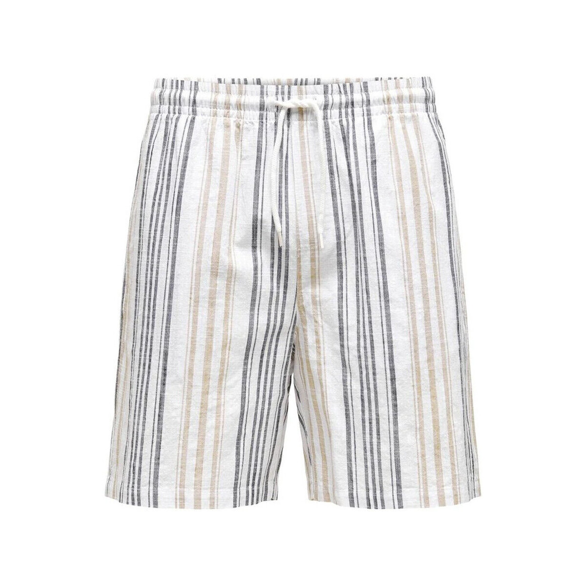 Abbigliamento Uomo Shorts / Bermuda Only & Sons  22023236 Bianco